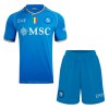 Officiële Voetbalshirt + Korte Broek SSC Napoli Thuis 2023-24 - Kids